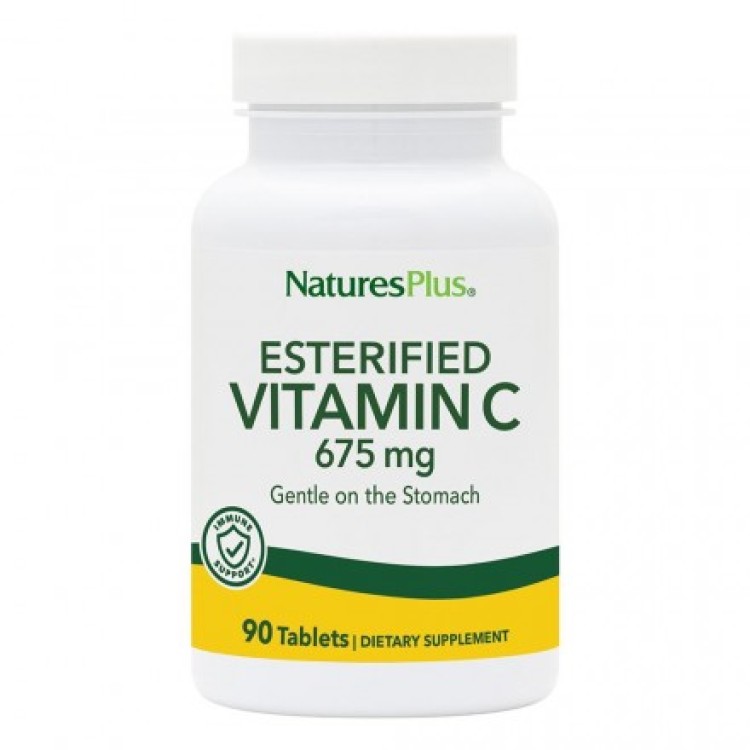 Nature's Plus Esterified Vitamin C 90 ταμπλέτες ΣΥΜΠΛΗΡΩΜΑΤΑ ΧΟΝΔΡΙΚΗΣ