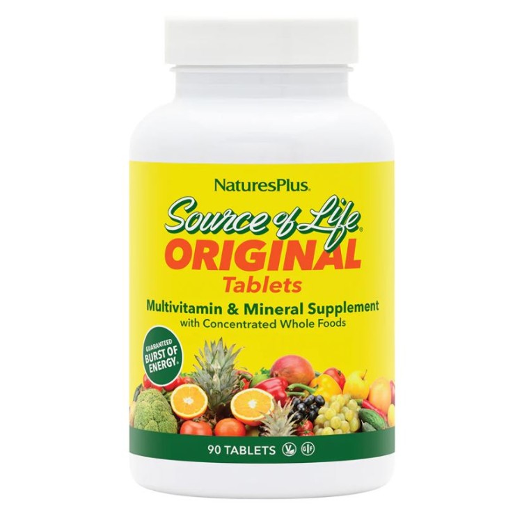 Nature's Plus Source of Life 90 ταμπλέτες Βιταμίες,Πολυβιταμίνες