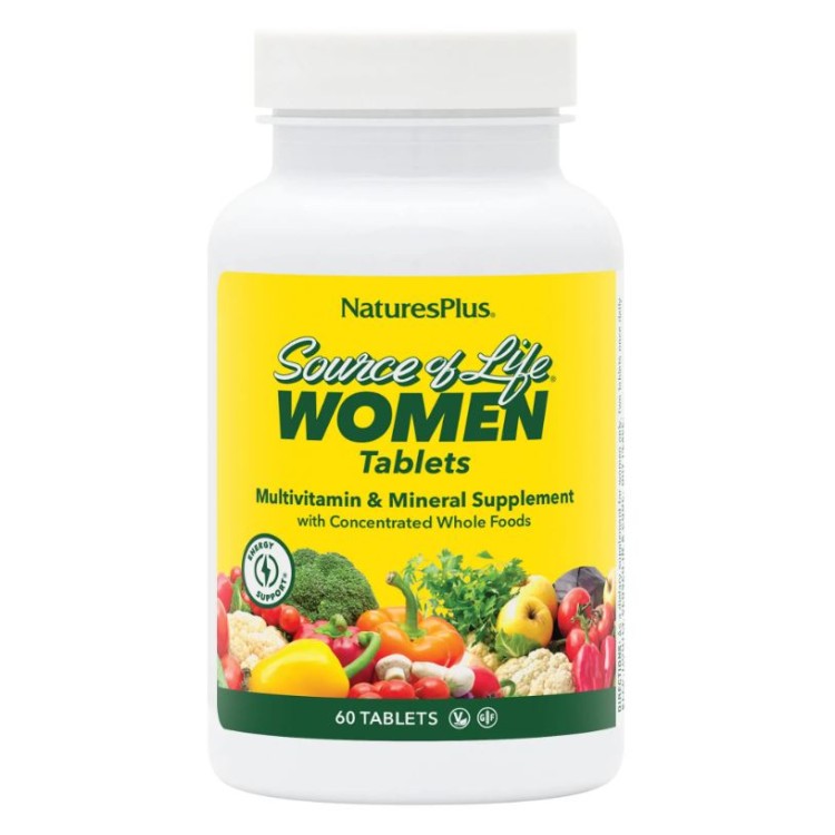 Nature's Plus Source Of Life Women 60 ταμπλέτες Βιταμίες,Πολυβιταμίνες