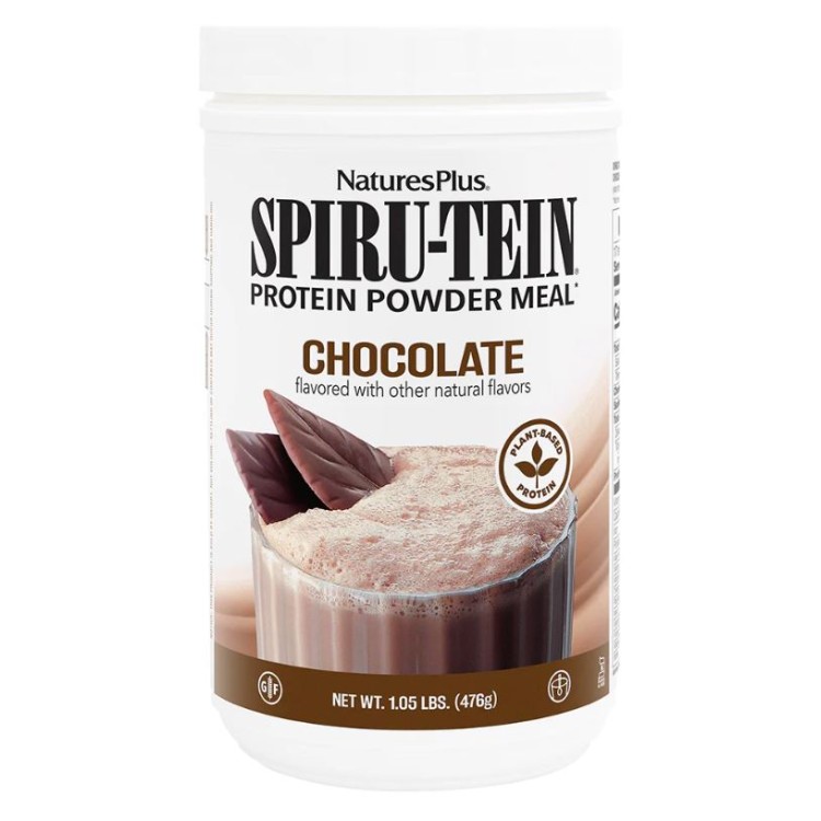 Nature's Plus Spiru-Tein Shake 1.05lb 476gr Chocolate Πρωτείνες-Αμινοξέα