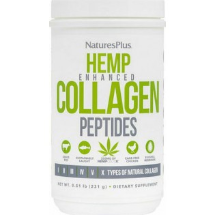 Nature's Plus A Hemp Enhanced Collagen Peptides 231gr