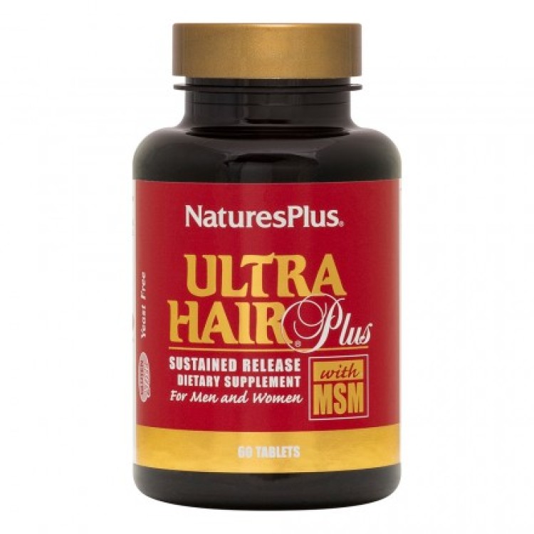 Nature's Plus Ultra Hair Plus 60 ταμπλέτες Ειδικά Συμπληρώματα