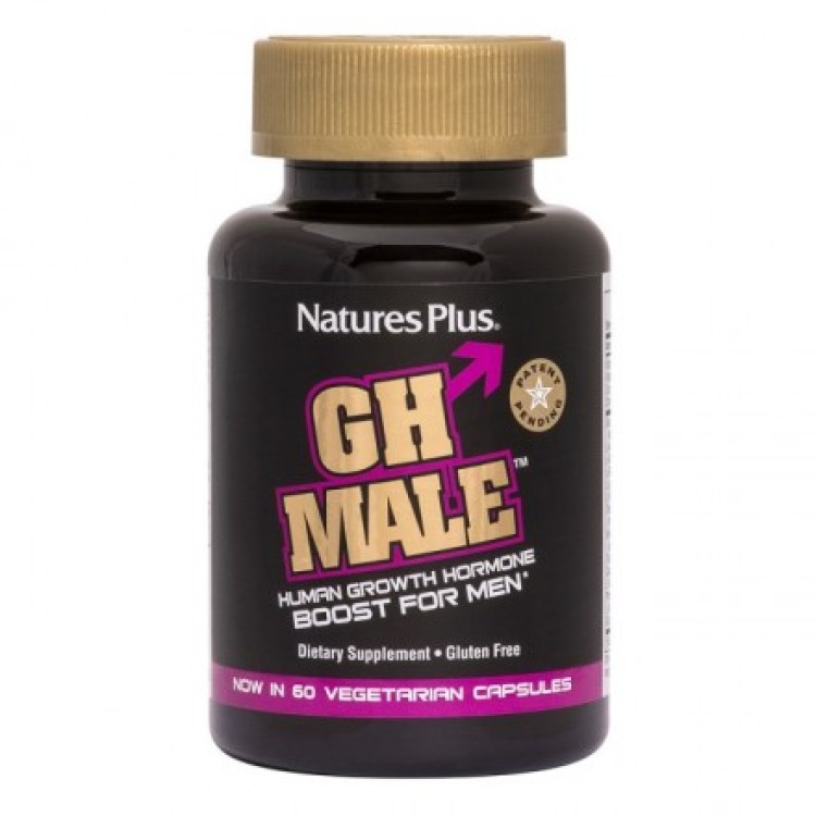 Nature's Plus GH Male Human Growth Hormone Boost For Men 60 κάψουλες Ειδικά Συμπληρώματα