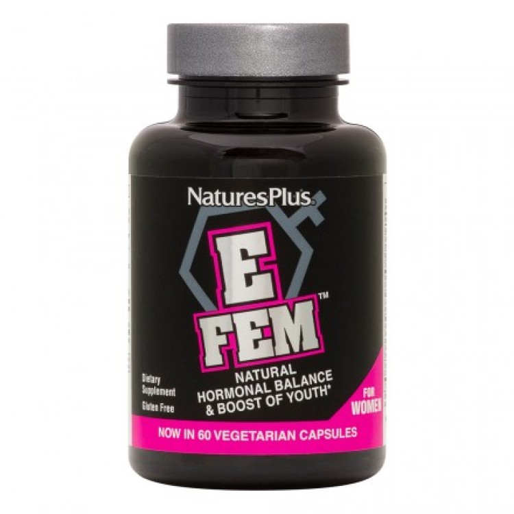 Nature's Plus E-Fem 60 κάψουλες Ειδικά Συμπληρώματα
