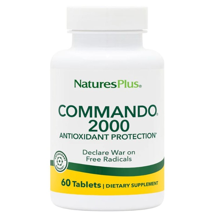 Nature's Plus Commando 2000 60 ταμπλέτες Αντιοξειδωτικά