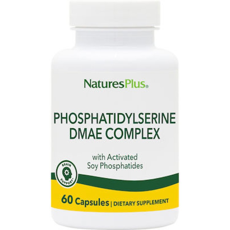 Nature's Plus Phosphatidylserine DMAE Complex 60 κάψουλες Ειδικά Συμπληρώματα