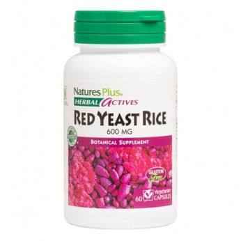 Nature's Plus Red Yeast Rice 600mg 60 φυτικές κάψουλες