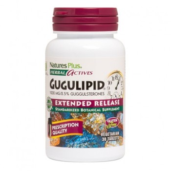 Nature's Plus Gugulipid 1000mg 30 ταμπλέτες