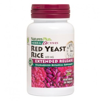 Natures Plus Red Yeast Rice 600mg Extended Release 30tabs