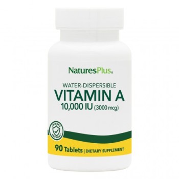 Nature's Plus Vitamin A 10000 I.U Water Dispersible 90 ταμπλέτες