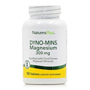Natures Plus Dyno-Mins Magnesium 300mg 90 ταμπλέτες