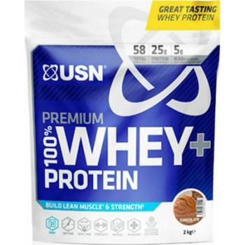 USN 100% Whey Premium Protein Pouch 2000gr Σοκολάτα
