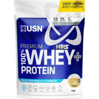 USN 100% Whey Premium Protein Pouch 2000gr Βανίλια