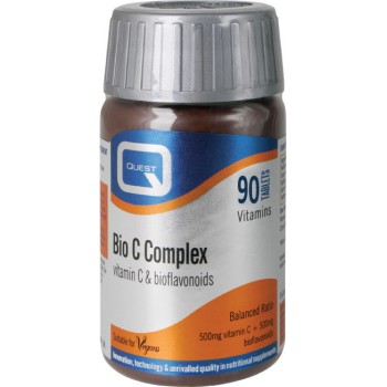 Quest Naturapharma Bio C Complex Vitamin C & Bioflavonoids 90 ταμπλέτες