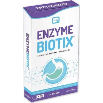 Quest Naturapharma Enzyme Biotix 30 Κάψουλες
