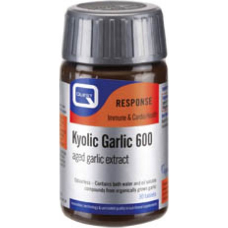 Quest Naturapharma Kyolic Garlic 600mg 30 ταμπλέτες Αντιοξειδωτικά