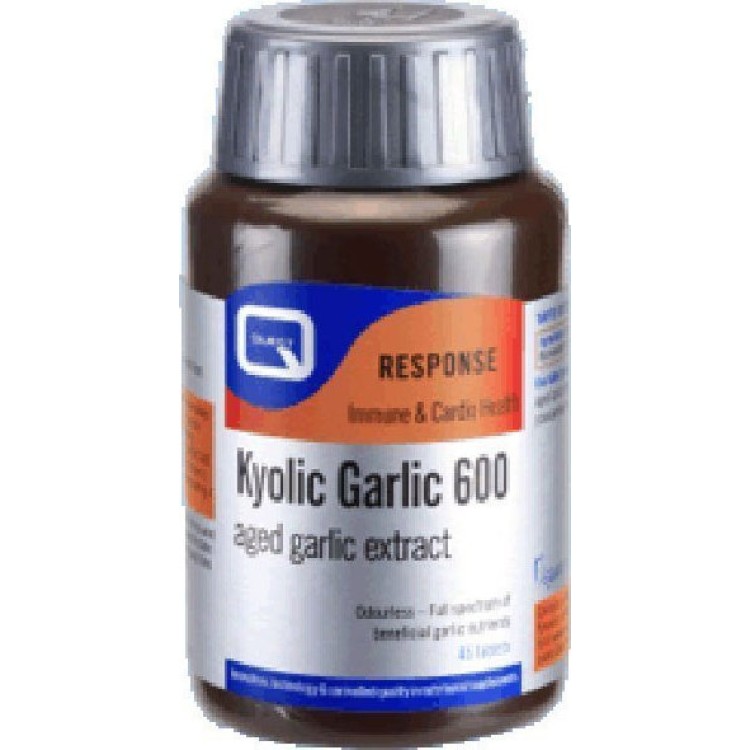 Quest Naturapharma Kyolic Garlic 600mg 60 ταμπλέτες Αντιοξειδωτικά