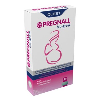 Quest Naturapharma Pregnall Bio Grow 30 κάψουλες