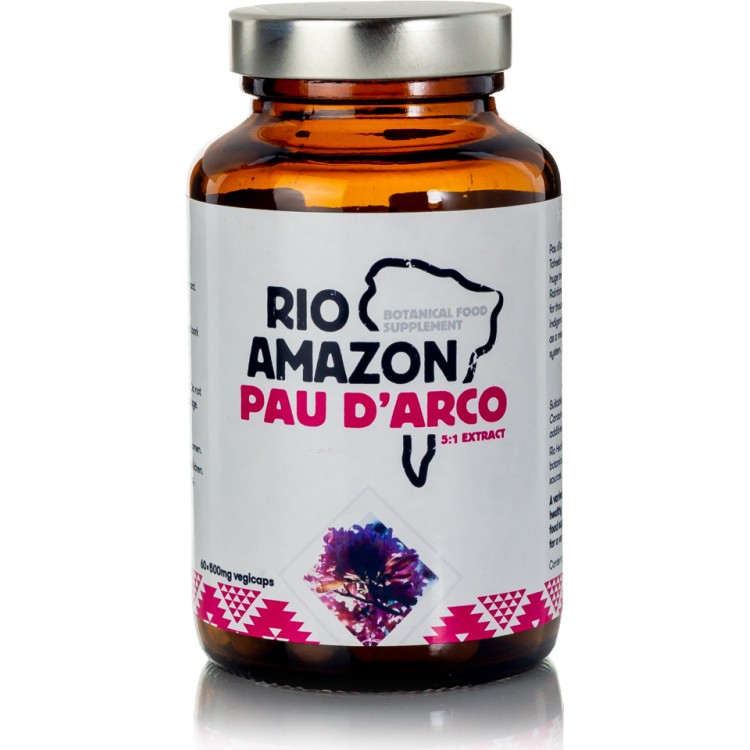 Rio Health Amazon Pau D Arco 500mg 60 κάψουλες