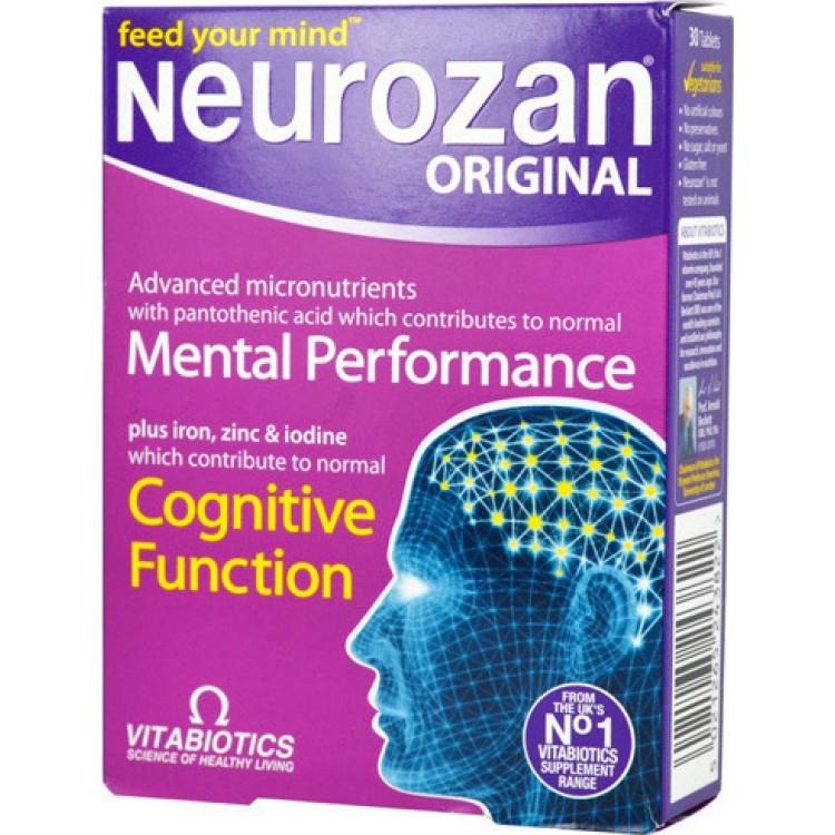 Vitabiotics Neurozan 30 ταμπλέτες