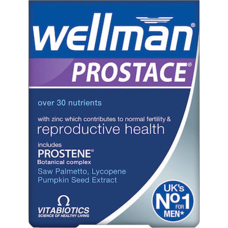 Vitabiotics Wellman Prostace 60 ταμπλέτες
