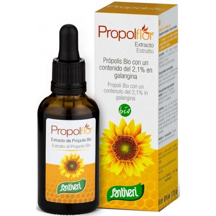 Santiveri Propolflor Πρόπολη σε Σταγόνες 50ml BIO Αντιοξειδωτικά