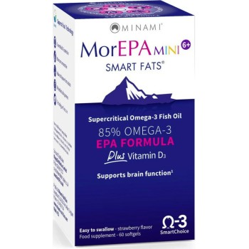 Minami MorEPA Mini 6+ Smart Fats 60 μαλακές κάψουλες