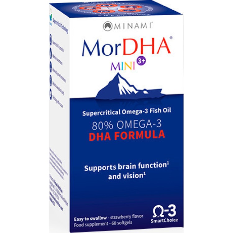 Minami MorDHA Mini 3+ 60 μαλακές κάψουλες