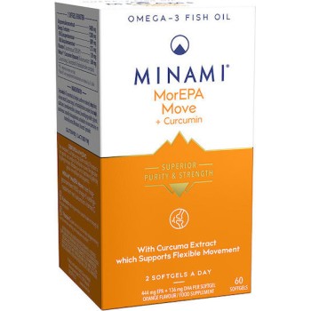 Minami MorEPA Move Omega 3 Plus Curcumin 60 μαλακές κάψουλες