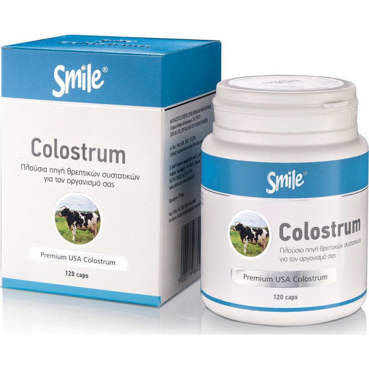 Smile Colostrum 120 κάψουλες Ειδικά Συμπληρώματα