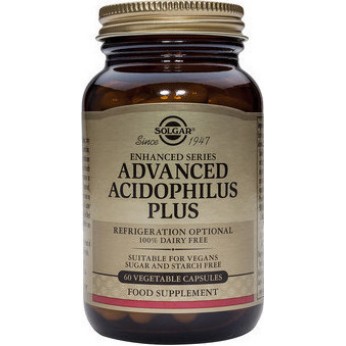 Solgar Advanced Acidophilus Plus 60 φυτικές κάψουλες