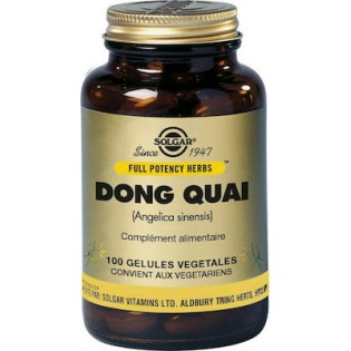 Solgar Dong Quai 100 φυτικές κάψουλες