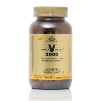 Solgar Formula VM-2000 Multinutrient System for the 21st Century 180 ταμπλέτες