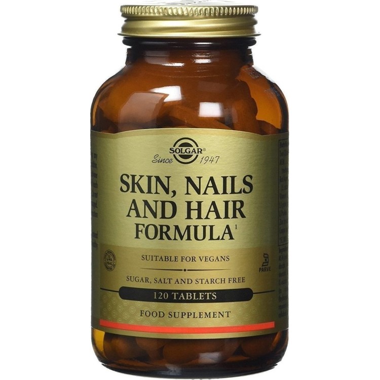Solgar Skin Nails And Hair 120 ταμπλέτες Αντιοξειδωτικά