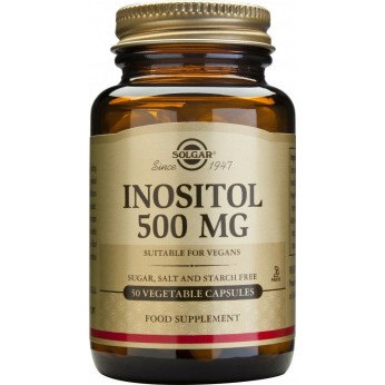 Solgar Inositol 500mg 50 φυτικές κάψουλες