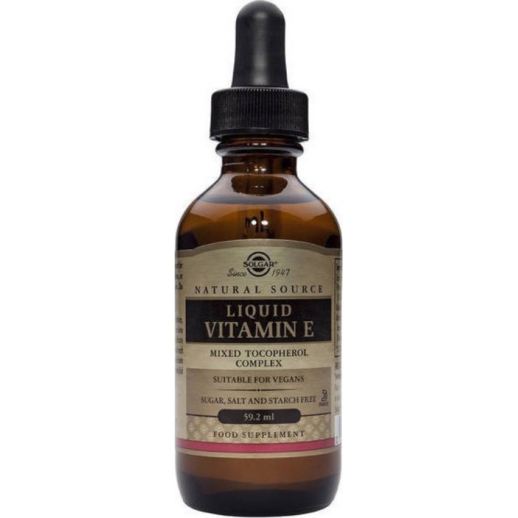 Solgar Liquid Vitamin E 20000IU 59.2ml Βιταμίνες ,Πολυβιταμίνες