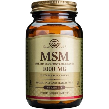 Solgar MSM 1000mg 60 ταμπλέτες