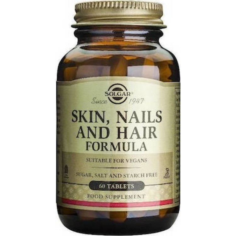 Solgar Skin Nails and Hair 60 ταμπλέτες Ειδικά Συμπληρώματα