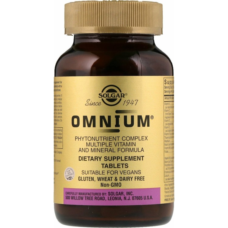 Solgar Omnium Multiple 30 ταμπλέτες