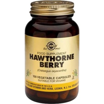Solgar Hawthorne Berry 520mg 100 φυτικές κάψουλες