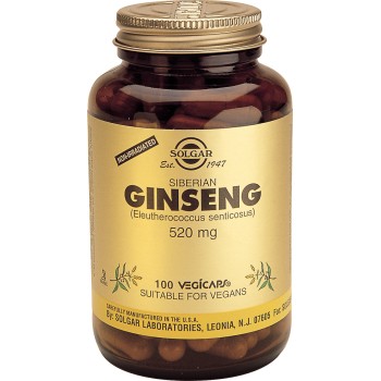 Solgar Ginseng Siberian 100 φυτικές κάψουλες