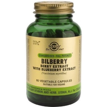 Solgar Berry Bilberry Extract 60 φυτικές κάψουλες