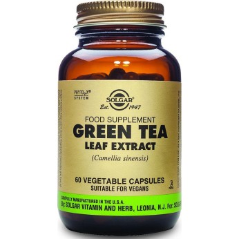 Solgar Green Tea Leaf Extract 60 φυτικές κάψουλες