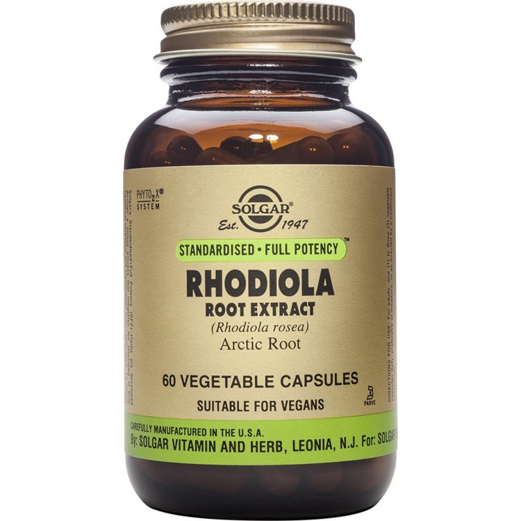 Solgar SFP Rhodiola Root Extract 60 φυτικές κάψουλες