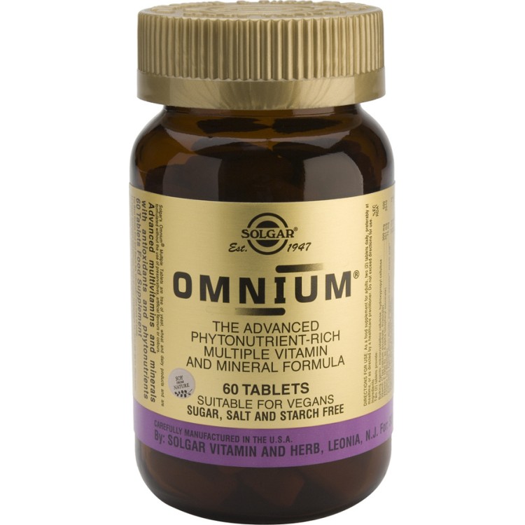 Solgar Omnium Multiple 60 ταμπλέτες