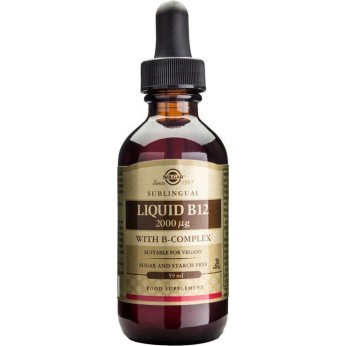 Solgar B-12 2000mcg With B- Complex 59ml