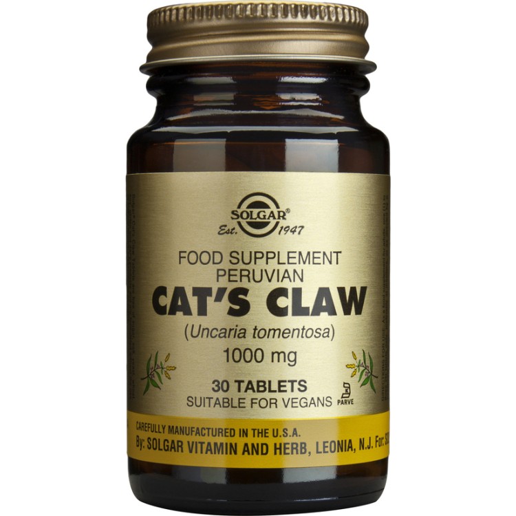 Solgar Cat's Claw 30 ταμπλέτες