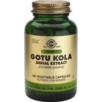Solgar Gotu Kola 100 φυτικές κάψουλες