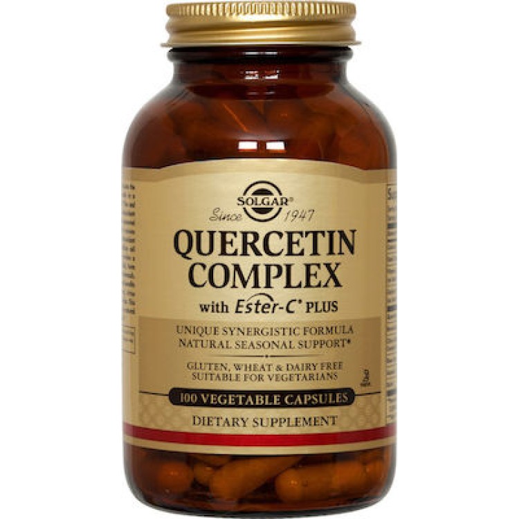 Solgar Quercetin Complex 100 φυτικές κάψουλες Αντιοξειδωτικά
