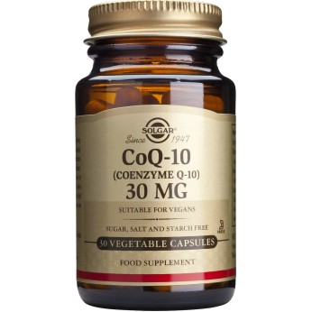 Solgar Vegetarian CoQ-10 30mg 30 φυτικές κάψουλες